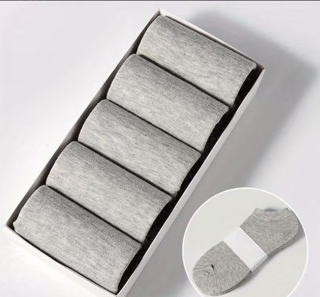 Moteriškos trumpos kojinės 5 porų rinkinys