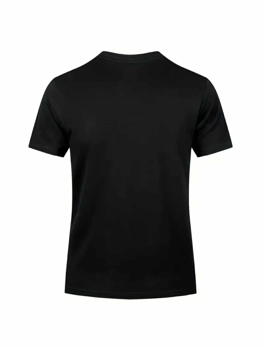 Vyriški juodi medvilniniai marškinėliai M dydis