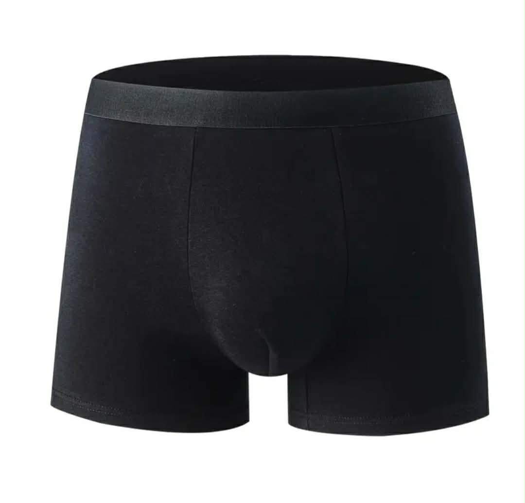 Vyriškos medvilninės juodos trumpikės M dydis